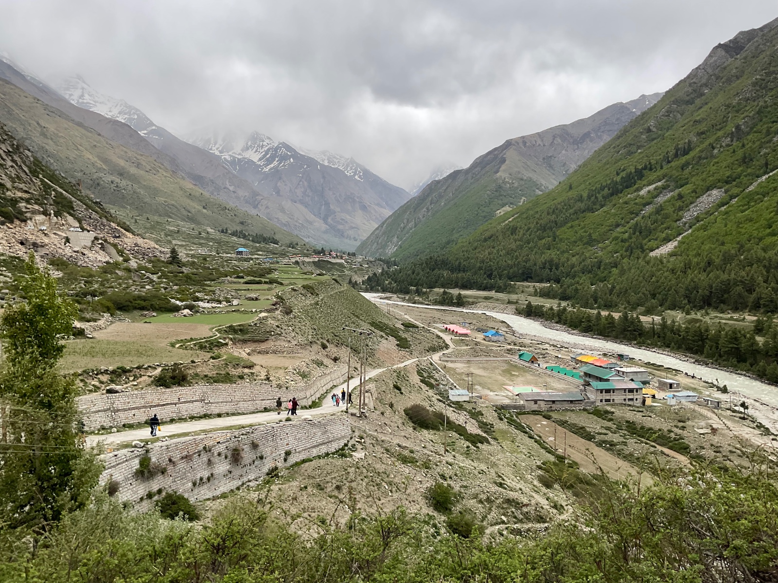 সারাহান থেকে ছিটকুল, রেকং পিও হয়ে কল্পায়